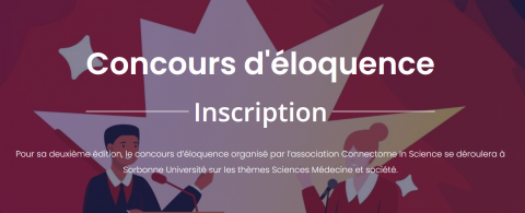 Concours d'éloquence autour du thème Science, Médecine et Société